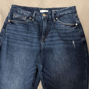 Good American Women's boot cut mid rise jeans